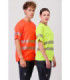 Short sleeve micropiqué t-shirt with reflective strips C3987 WORKTEAM