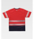 Camiseta de trabalho Flúor Bicolor com Cintas Reflectantes C3997 WORKTEAM
