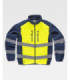 Workshell combinado com tecido de estofamento de pescoço alto com fecho de correr de nylon S9605