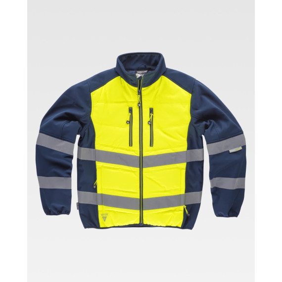 Workshell combinato con tessuto imbottito S9605