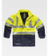 Parka ignífuga, impermeável, de alta visibilidade, antiestática com proteção para soldadura B3795
