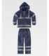 Traje de proteção impermeável com fitas refletoras S2013 WORKTEAM