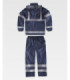 Traje de protección impermeable con cintas reflectantes S2013 WORKTEAM