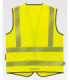 Chaleco de alta visibilidad con cintas reflectantes segmentada EN ISO20471 C3605 WORKTEAM