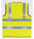 Gilet ESD fluo haute visibilité avec bandes réfléchissantes EN 1149-5 HVTT90 WORKTEAM