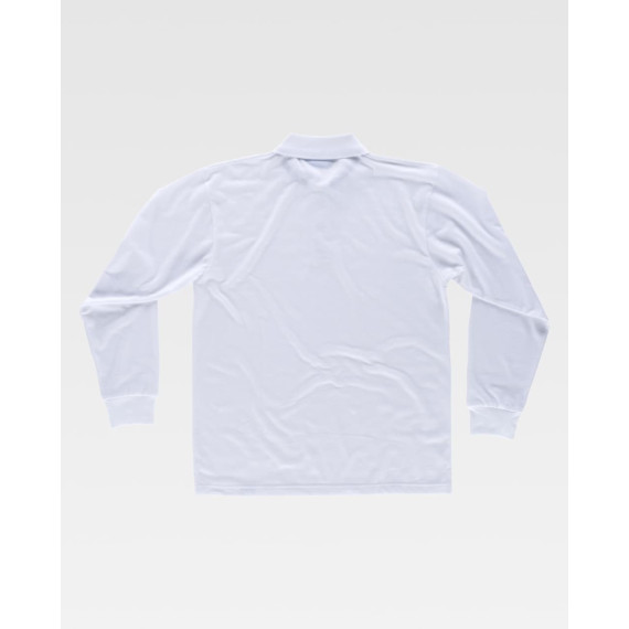Long sleeve polo with antibacterial treatment C3410 WORKTEAM