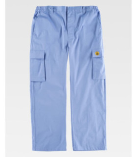 Anti-static technical pants EN 1149-5 B1900 WORKTEAM