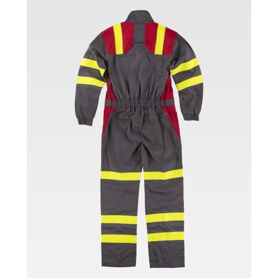 Fireproof combined suit, antistatic with protection for welding and electric arc C5099
