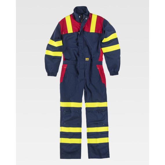 Tuta combinata ignifuga, antistatica con protezione per saldatura e arco elettrico C5099