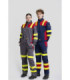 Feuerfeste, antistatische Jacke mit Schutz gegen elektrischen Lichtbogen B1199 WORKTEAM