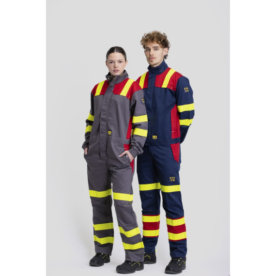Cazadora Ignífuga, Antiestática y Protección Arco Eléctrico B1199 WORKTEAM