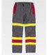 Flame-resistant and antistatic pants with welding protection B1499 WORKTEAM