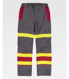 Flammhemmende und antistatische Hose mit Schweißschutz B1499 WORKTEAM