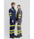 Feuerfester, antistatischer Overall mit Schutz für Schweißen und elektrische Lichtbogen C5096
