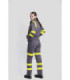 Flame-resistant, anti-static pants with protection for welding and electric arc B1496.