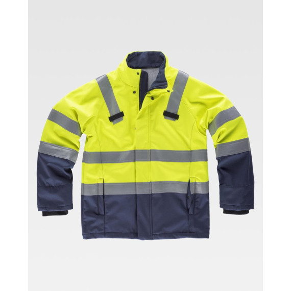 Capa ignitiva de Workshell, antiestática com proteção para soldagem, arco elétrico S9501
