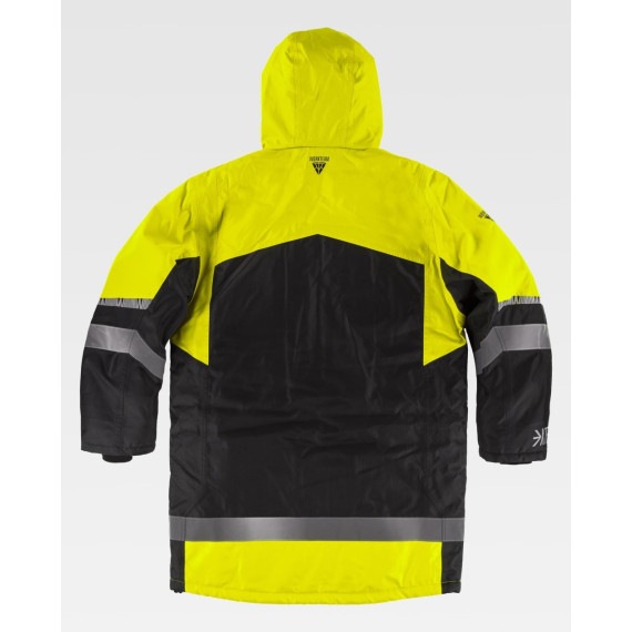 Parka WORKTEAM C7010 de visibilidade aumentada - Frio Extremo e Impermeabilidade C7010