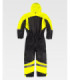 Padded waterproof jacket, with enhanced visibility featuring reflective strips and Ripstop fabric C7020.