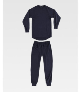 Feuerfester Thermoanzug mit langärmligem Shirt B0098 WORKTEAM