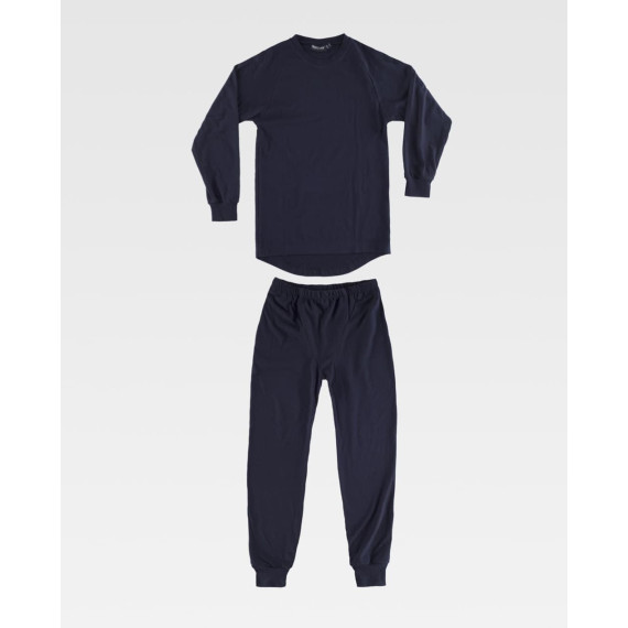 Fireproof thermal set, with long sleeve shirt B0098 WORKTEAM.