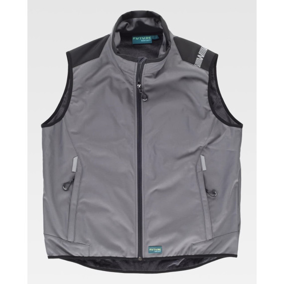 Chaleco Workshell combiné ISO 1421 WF2880 WORKTEAM