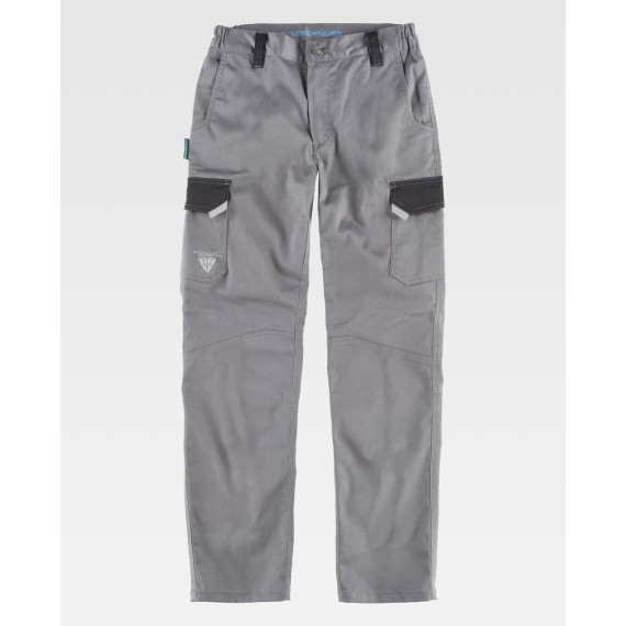 Elastic fabric pants combined WF2855 WORKTEAM