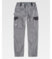 Pantalon en tissu élastique combiné WF2855 WORKTEAM