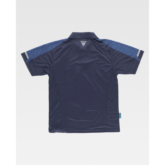 Kurzarm-Polo mit reflektierenden Details - FUTURE WF2850 WORKTEAM