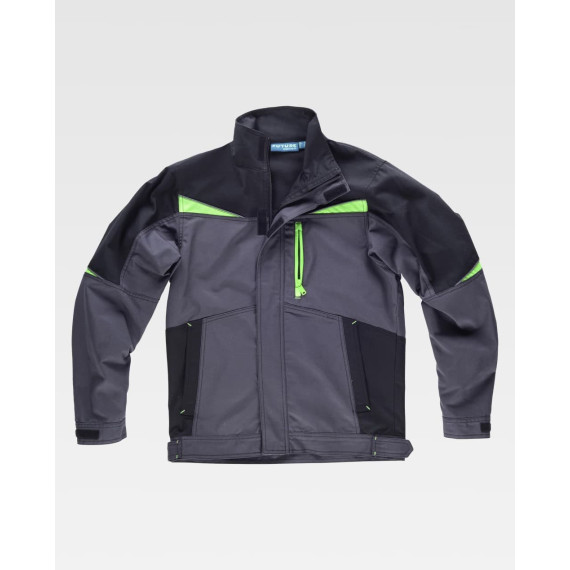Future jacket with yoke WF2752 EN ISO13934 WORKTEAM