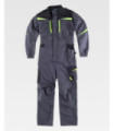 Tricolor Taucher mit Leinwandgewebe und Kanus. WF2720 Nylon Zip und Reißverschluss Hals