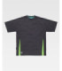 Bicolor Short Sleeve Technical T-Shirt Breathable WF2716 WORKTEAM