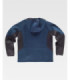 Sweatshirt combinada com capuz e manga raglan - WF2605 WORKTEAM