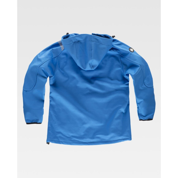 Giacca Workshell da donna con dettagli riflettenti S9494