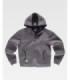 Felpa combinata Sport con zip centrale S9485 WORKTEAM
