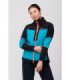 Softshell de mujer combinada tricolor. Cuello alto con cinta personalizada cubrecosturas en el interior RN1010001