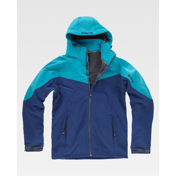Softshell combinado. Capucha desmontable con elástico ajustable RN2010003