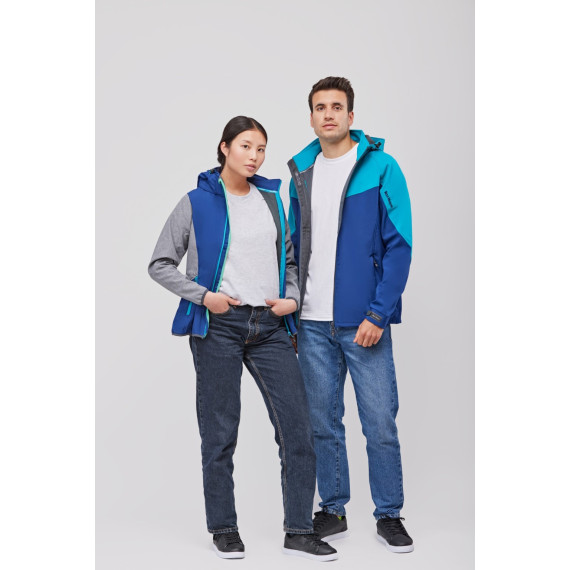 Softshell combinado. Capa destacável com elástico ajustável RN2010003