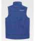 Plain vest. High collar with personalized tape covering seams on the inside RN2020002.