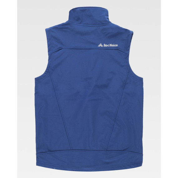 Gilet semplice. Collo alto con nastro personalizzato per coprire le cuciture all'interno RN2020002.