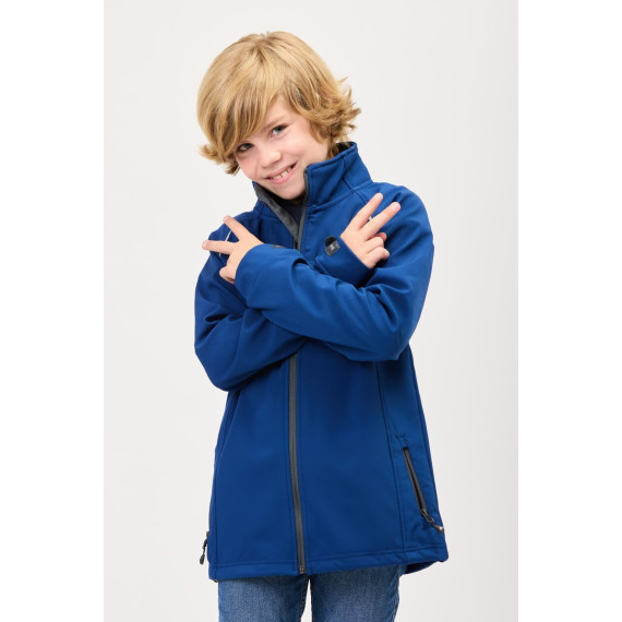 Softshell child smooth. High neck with custom tape and cover inside RN3010001