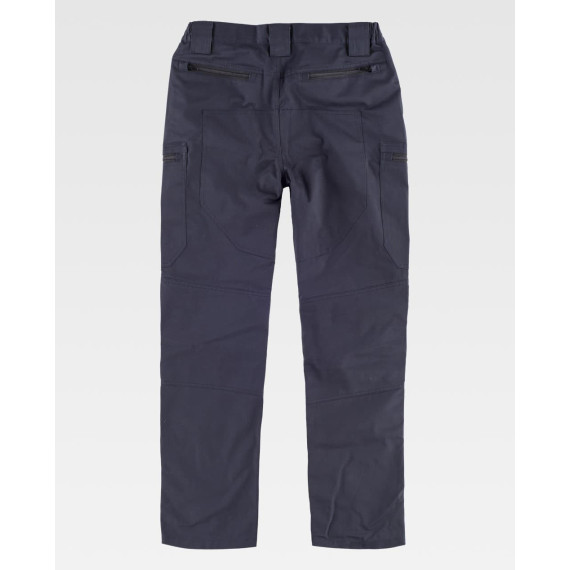 Pantalon industriel renforcé en tissu élastique bidirectionnel B1434 WORKTEAM