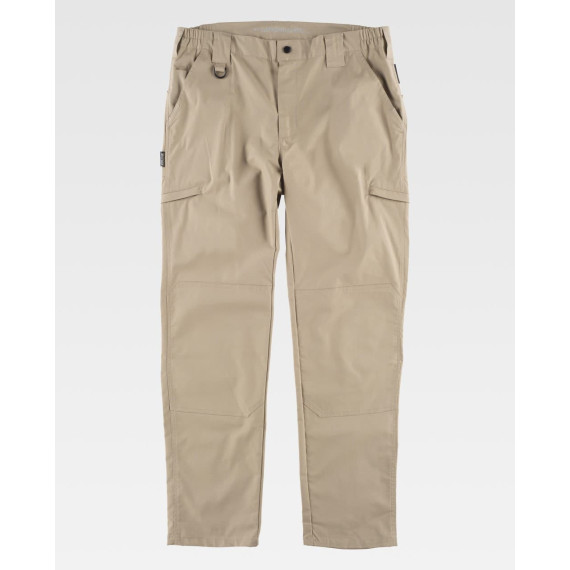 Pantalon de Travail Élastique Ripstop - Confort et Résistance Professionnelle Workteam B4033