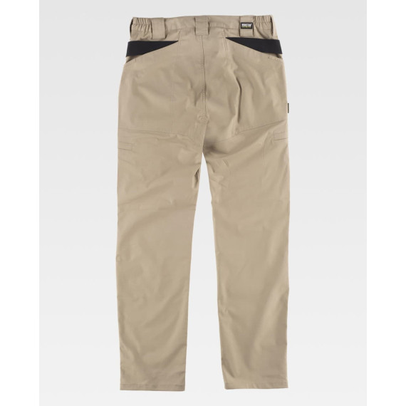 Pantalon de Travail Élastique Ripstop - Confort et Résistance Professionnelle Workteam B4033