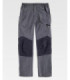 Pantalón de Trabajo Workteam B1460 Bicolor con Refuerzos y Cremalleras Invertidas