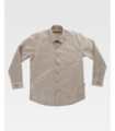 Camicia a quadri con colletto classico e chiusura centrale con bottoni B8800