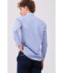 Camicia a quadri con colletto classico e chiusura centrale con bottoni B8010