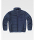 Veste matelassée. Col montant et capuche roulable avec cordon de serrage. S3910 WORKTEAM