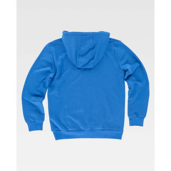 Sudadera básica con capucha y cordón ajustable S5506 WORKTEAM