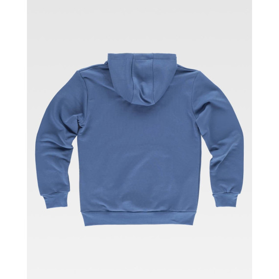 T-shirt combiné avec capuche et cordon réglable S5570