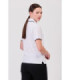 Short sleeve pole in waffle fabric. Classic neck with three-button tape S6540